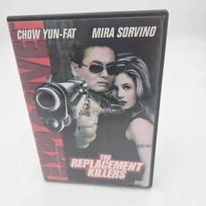 The Replacement Killers DVD Widescreen Chow Yun-Fat 1998 Rated R Crime Thriller